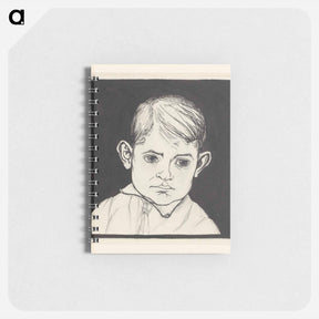 アートメモ帳-Portret van een onbekende jongen - ユリー デ フラーハ Memo.