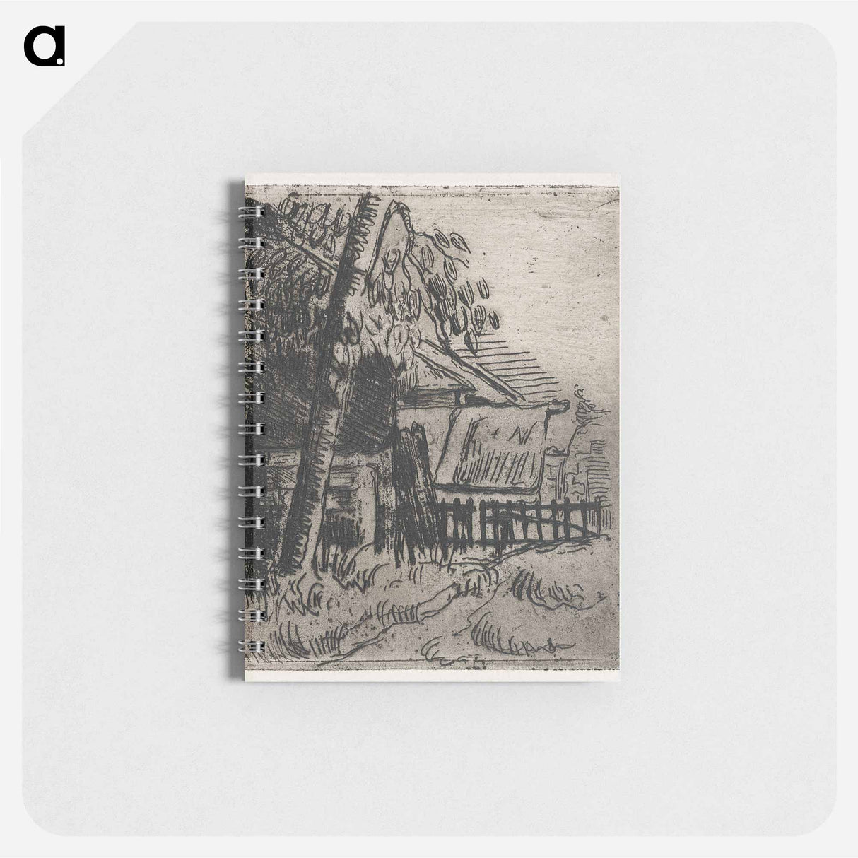 Landscape at Auvers - ポール セザンヌ Memo.