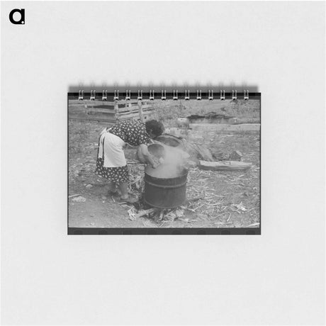 アートメモ帳-Tractor Hands
 - ラッセル リー Memo.