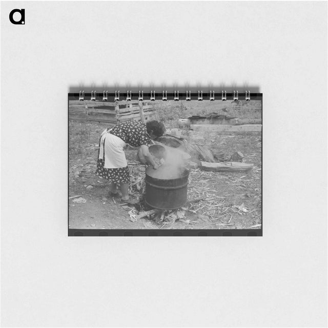 アートメモ帳-Tractor Hands
 - ラッセル リー Memo.