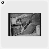 アートポストカード-Tractor Hands
 - ラッセル リー Postcard.