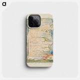 Songs of Innocence and of Experience: Earth's Answer - ウィリアム ブレイク Phone Case.