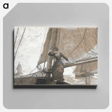 Yachting Girl - Winslow Homer Canvas.