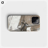 Yachting Girl - Winslow Homer Phone Case.