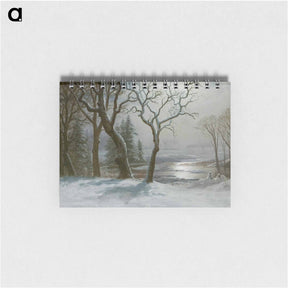 アートメモ帳-Winter in Yosemite - アルバート ビアスタット Memo.