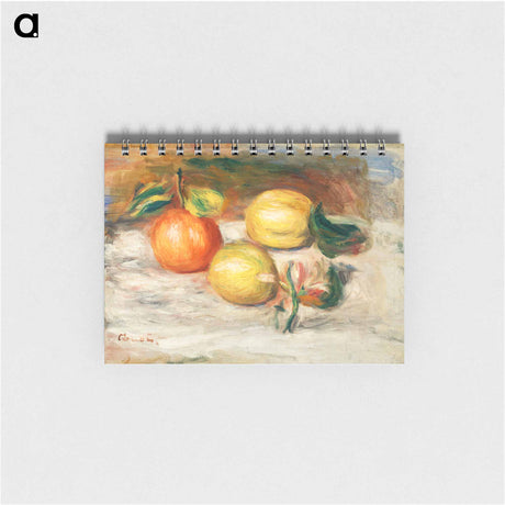 アートメモ帳-Lemons and Orange
 - バーンズ・コレクション Memo.