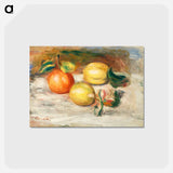 アートポストカード-Lemons and Orange
 - バーンズ・コレクション Postcard.