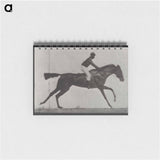アートメモ帳-Galloping Horse and Rider
 - エドワード マイブリッジ Memo.