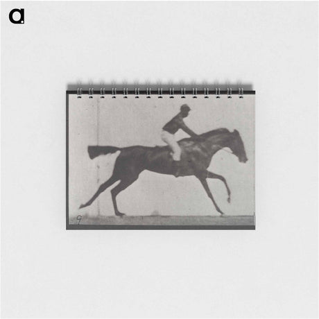 アートメモ帳-Galloping Horse and Rider
 - エドワード マイブリッジ Memo.