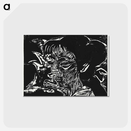 アートポストカード-Fanny Wocke - エルンスト ルートヴィヒ キルヒナー Postcard.