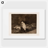 Kuoleman vuoteet - フランシスコ デ ゴヤ Poster.