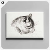 アートパネル-Sketch of a cat - ジャン ベルナール Canvas.