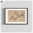 アートポスター-Album of Sketches by Katsushika Hokusai and His Disciples - 葛飾 北斎 Poster.
