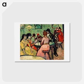 アートポストカード-The Brothel (Le Lupanar) - フィンセント ファン ゴッホ Postcard.