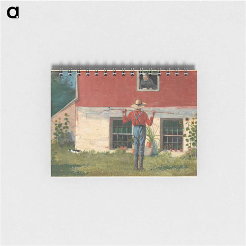 In the Garden - Winslow Homer Memo.