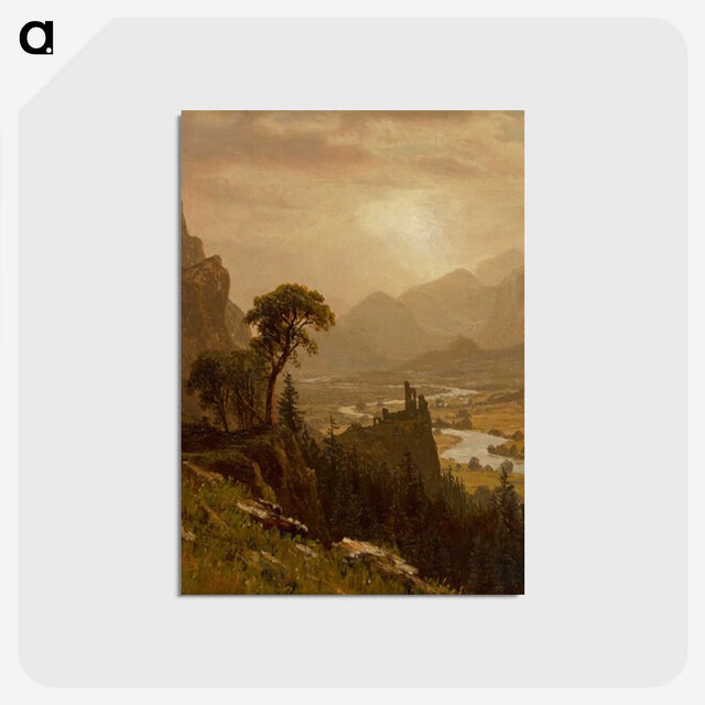 3-15_Albert-Bierstadt_postcard