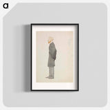 Caricature of doctor buistroff - アルバート エーデルフェルト Poster.