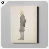 Caricature of doctor buistroff - アルバート エーデルフェルト Canvas.