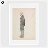 Caricature of doctor buistroff - アルバート エーデルフェルト Poster.