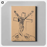 Crucifixion - アーノルド ピーター ワイズ クビンチャン Canvas.