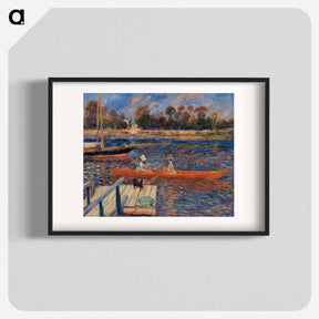 アートポスター-The Seine at Argenteuil
 - バーンズ・コレクション Poster.