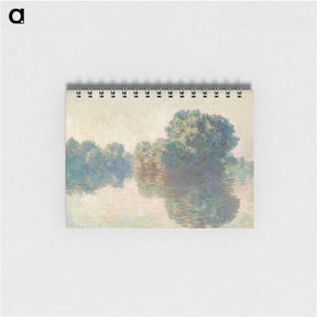アートメモ帳-The Seine at Giverny - クロード モネ Memo.