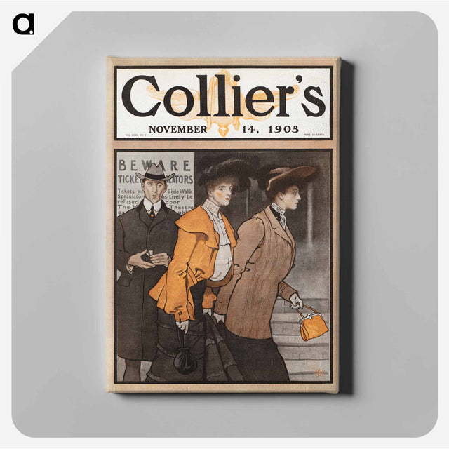 アートパネル-Collier's November 14 - エドワード ペンフィールド Canvas.