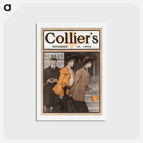Collier's November 14 - エドワード ペンフィールド Postcard.