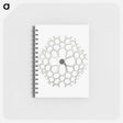 アートメモ帳-Vintage marine life illustration on white background - エルンスト ヘッケル Memo.