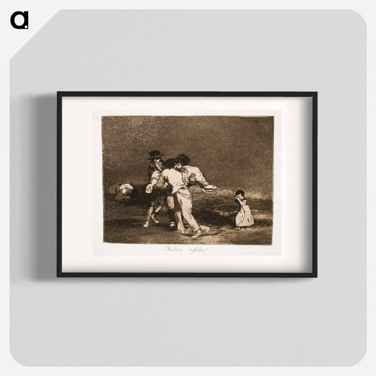 Äiti parka! - フランシスコ デ ゴヤ Poster.