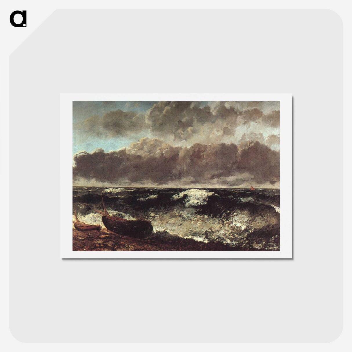 3-15_Gustave-Courbet_hagaki