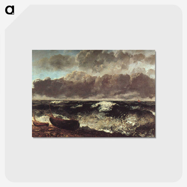 3-15_Gustave-Courbet_postcard