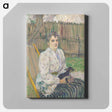 アートパネル-Lady with a Dog - アンリ ド トゥールーズ ロートレック Canvas.