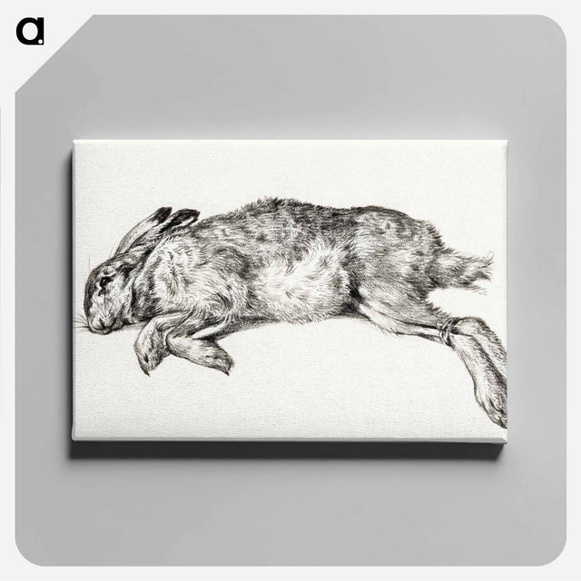 アートパネル-Dead hare - ジャン ベルナール Canvas.