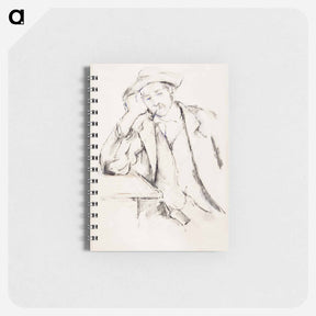 アートメモ帳-Leaning Smoker - ポール セザンヌ Memo.