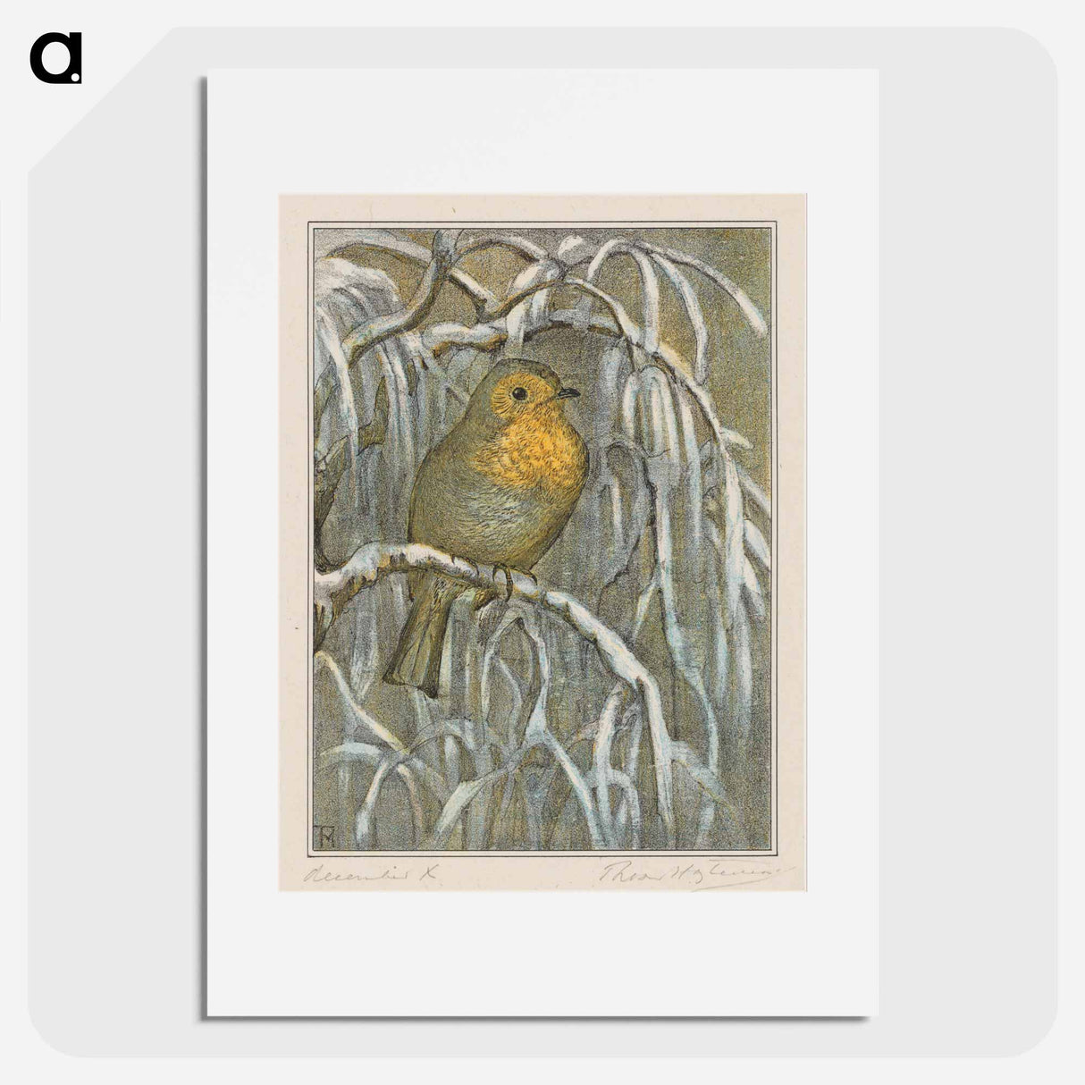 Original public domain image from the Rijksmuseum - テオ ヴァン ホイテマ Poster.