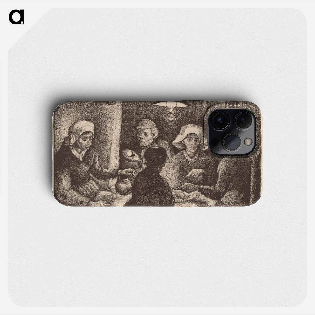 Potato Eaters - Vincent van Gogh Phone Case.