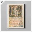 アートパネル-Songs of Innocence and of Experience: The Little Boy Found - ウィリアム ブレイク Canvas.