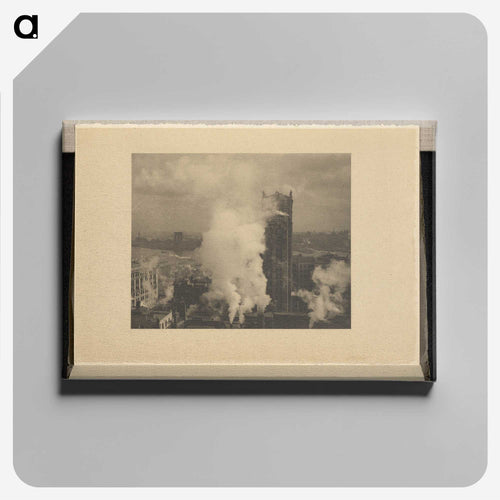Over the House-Tops - New York - アルフレッド スティーグリッツ Canvas.