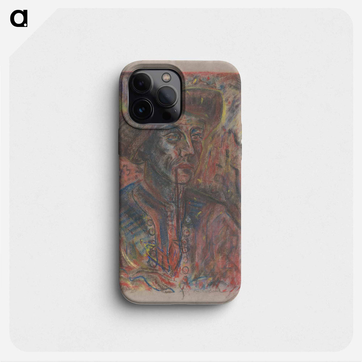 Farmer with a pipe - アーノルド ピーター ワイズ クビンチャン Phone Case.