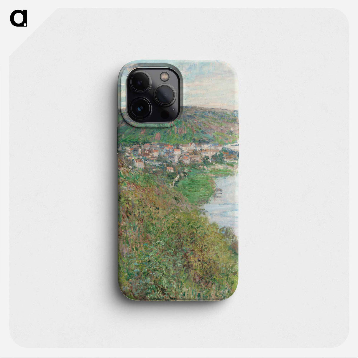 View of Vétheuil - クロード モネ Phone Case.