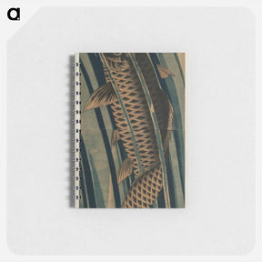 アートメモ帳-Carp Ascending a Waterfall
 - クリーブランド美術館 Memo.