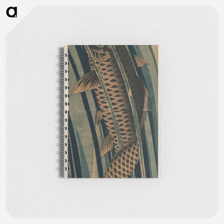 アートメモ帳-Carp Ascending a Waterfall
 - クリーブランド美術館 Memo.