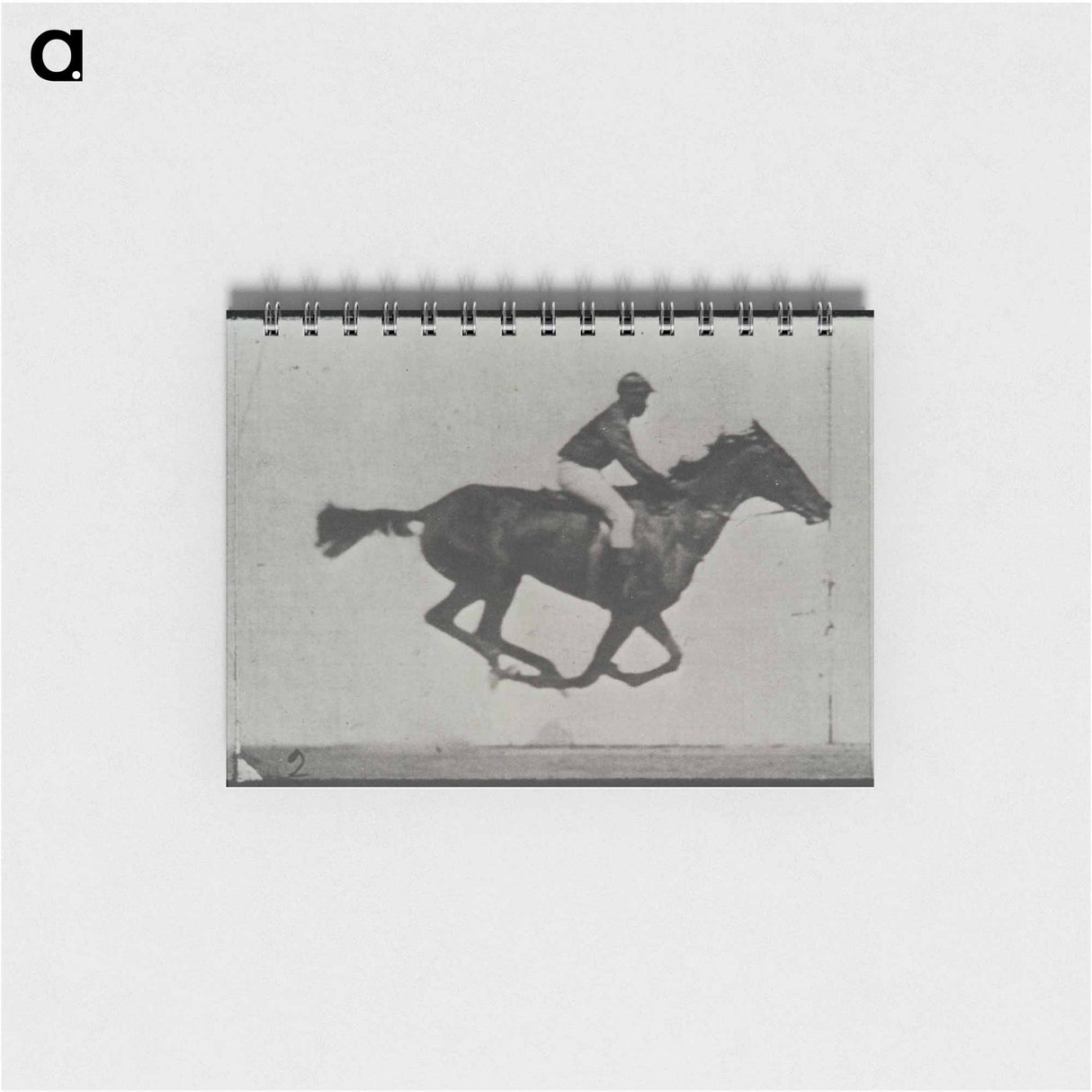 アートメモ帳-Galloping Horse and Rider
 - エドワード マイブリッジ Memo.