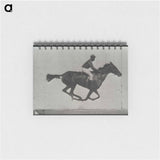 アートメモ帳-Galloping Horse and Rider
 - エドワード マイブリッジ Memo.