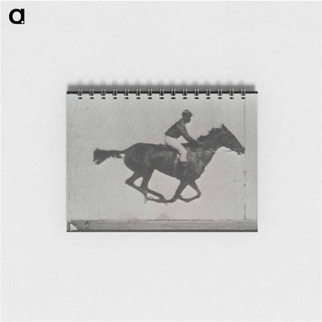 アートメモ帳-Galloping Horse and Rider
 - エドワード マイブリッジ Memo.