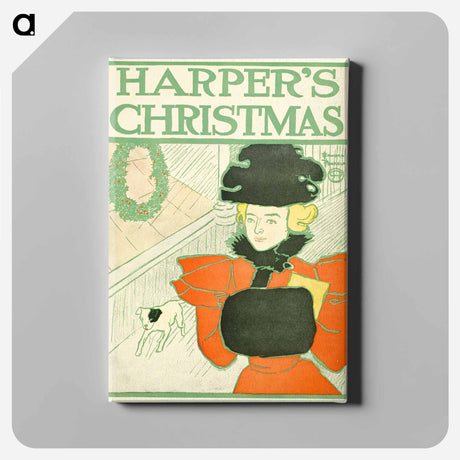 アートパネル-Harper's Christmas - エドワード ペンフィールド Canvas.