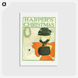 アートポストカード-Harper's Christmas - エドワード ペンフィールド Postcard.