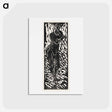 アートポストカード-Nude with Jewelry - エルンスト ルートヴィヒ キルヒナー Postcard.