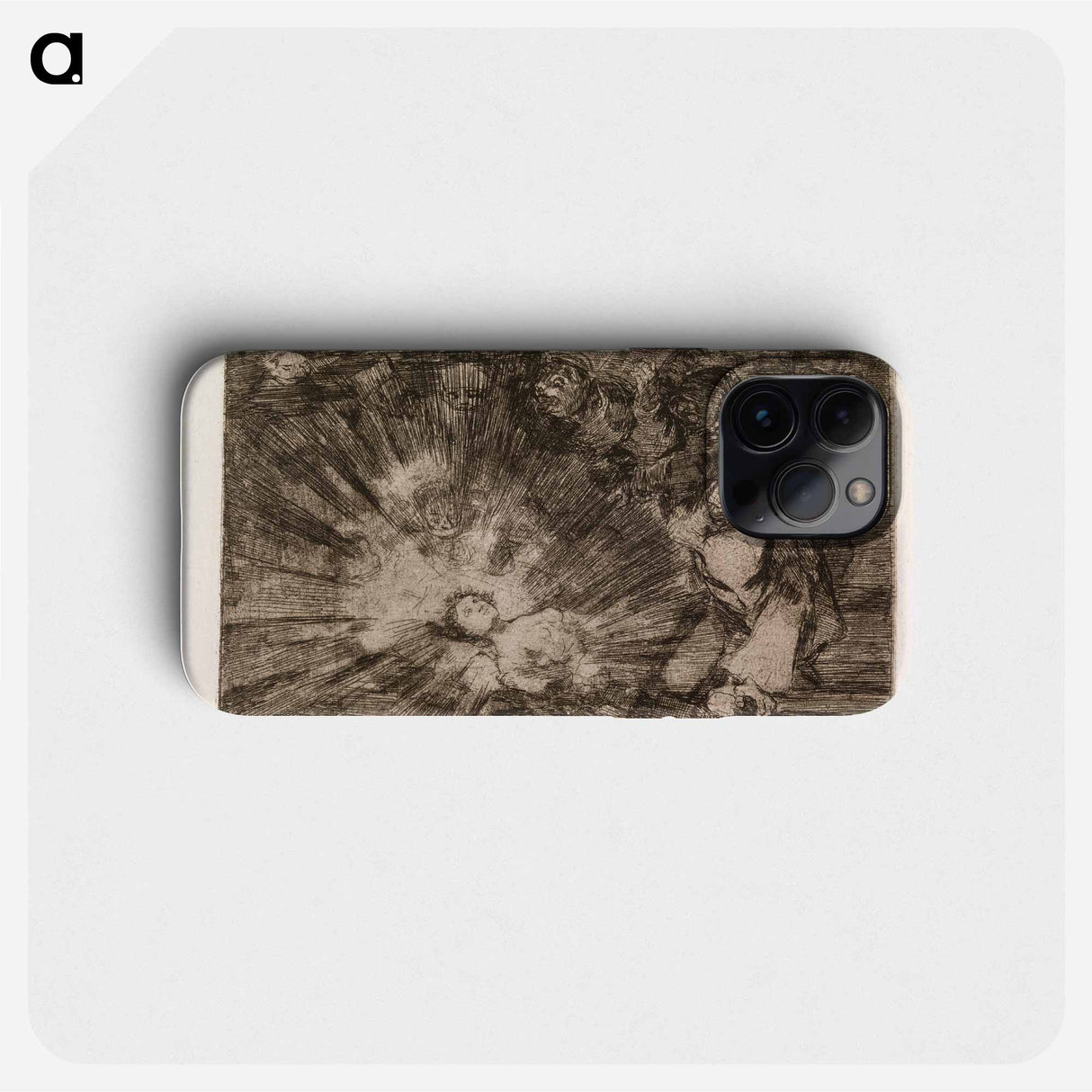 Will she rise again? - Francisco de Goya Phone Case.